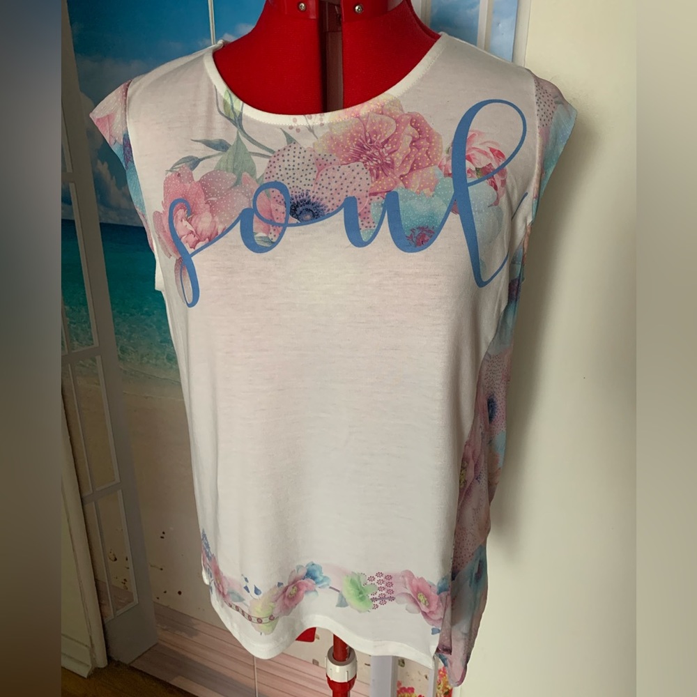 Smash! NWOT stunning shirt, size M